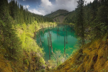 Kaindy Lake