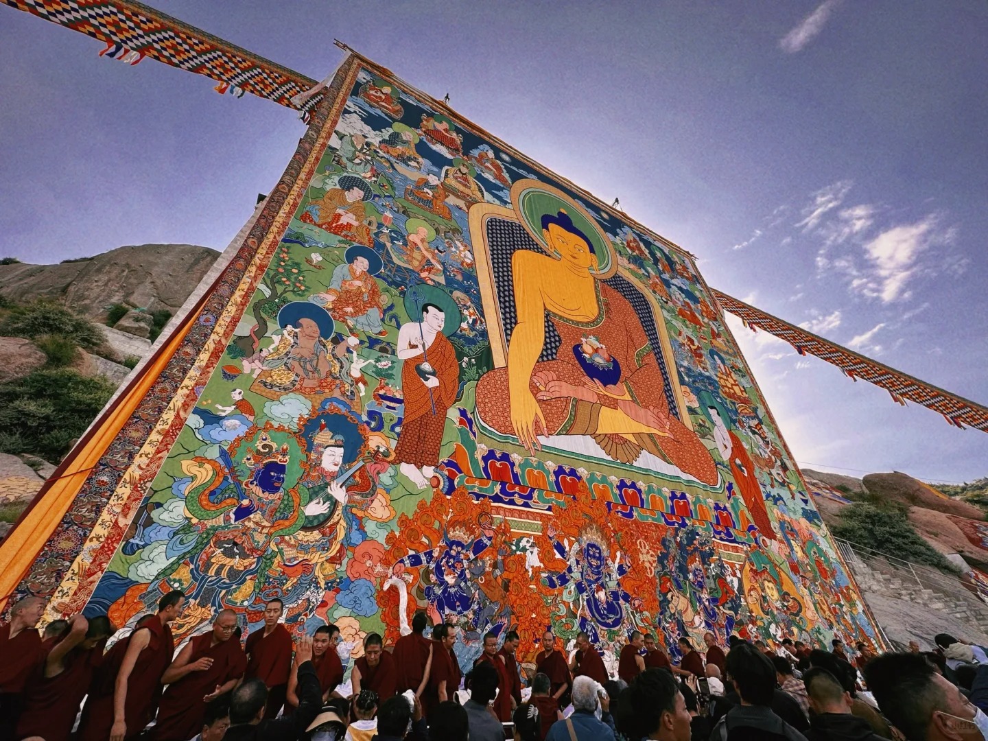  Kalachakra day and Thangka Unveiling