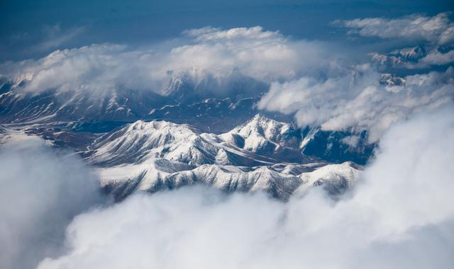 Majestic Snow-capped Mountain