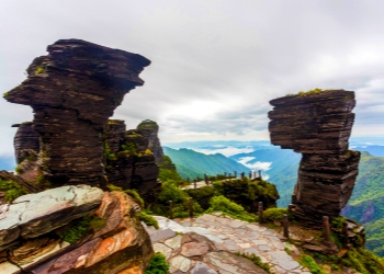 Fanjingshan, Mount Fanjing, Fanjing Mountain Guizhou China-Silk Road Travel