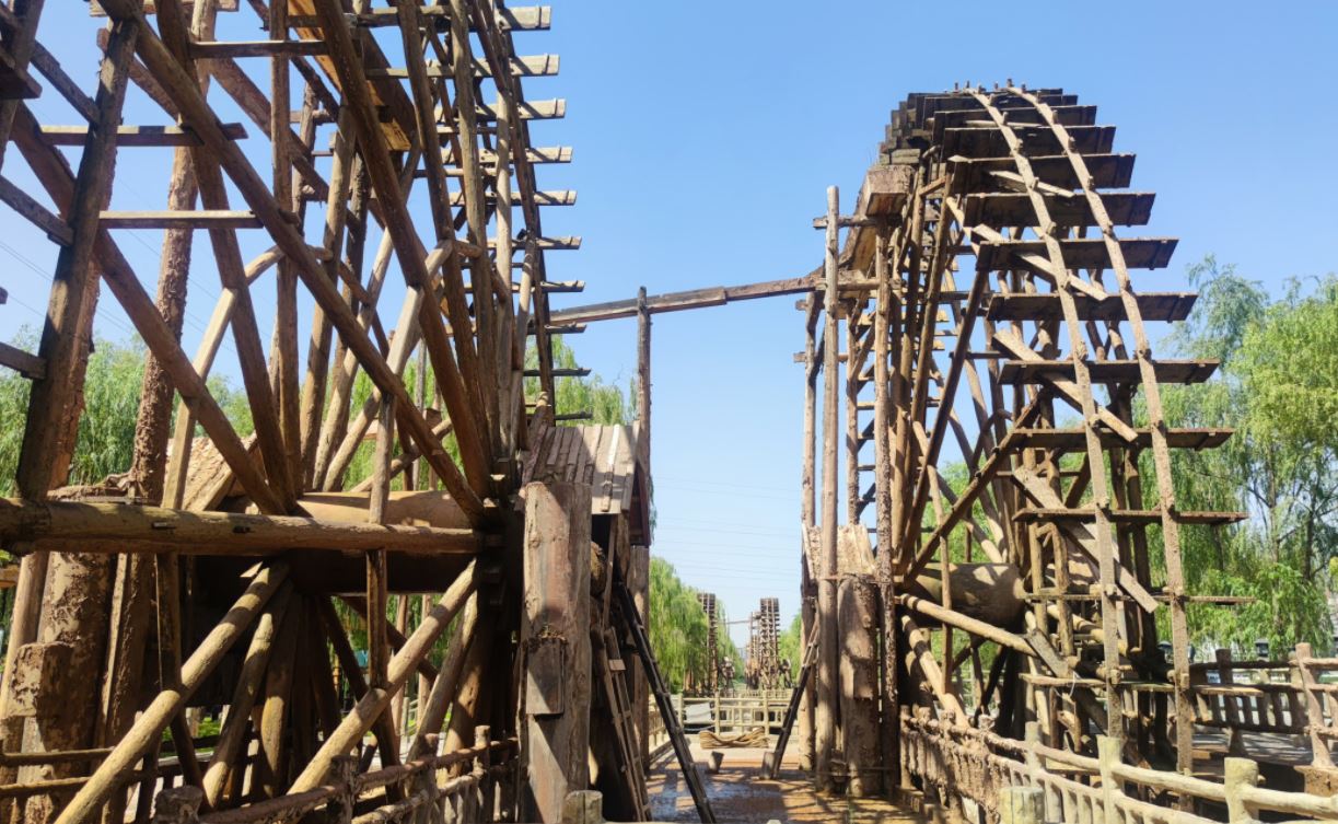 Lanzhou waterwheels