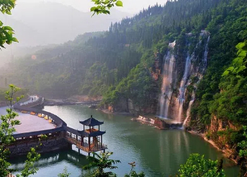 The Huaguoshan Scenic Area