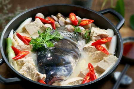 Qiandao Lake Fish Qiandao Lake Fish Head Soup